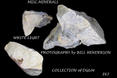 67 Fluorescent Minerals by Bill Henderson