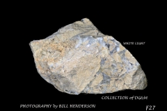 27 Fluorescent Minerals by Bill Henderson